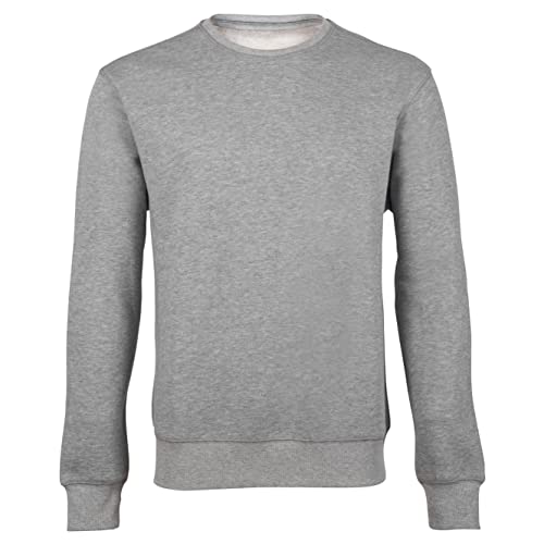 HRM Unisex 902 Sweatshirt, Grey-Melange, M