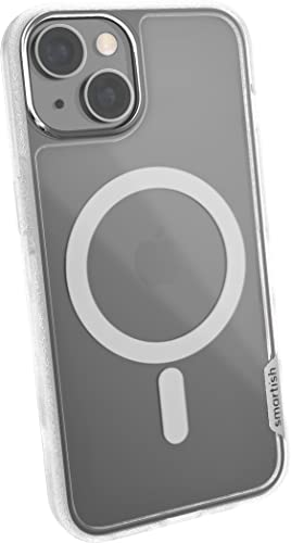 Smartish Schlanke Schutzhülle für iPhone 14 – Gripmunk kompatibel mit MagSafe [leicht und schützend] Dünne Griffabdeckung mit Mikrofaser-Futter – Nichts zu verstecken