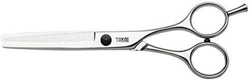 Takai Haarschneide-Schere VUH 420 mit 42 Zähnen, Modellier-/Effilier-Schere, Größe 6,0 Zoll