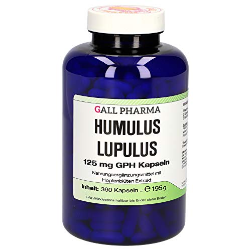 Gall Pharma Humulus Lupulus 125 mg GPH Kapseln, 360 Kapseln