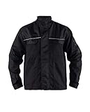TMG® Herren Arbeitsjacke Bundjacke - leichte Jacke für die Arbeit für Handwerker - schwarz - 3XL
