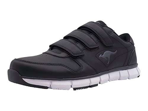 KangaROOS Unisex-Erwachsene K-Bluerun 700 V B Sneaker, Schwarz (black/dk grey 522), 42 EU