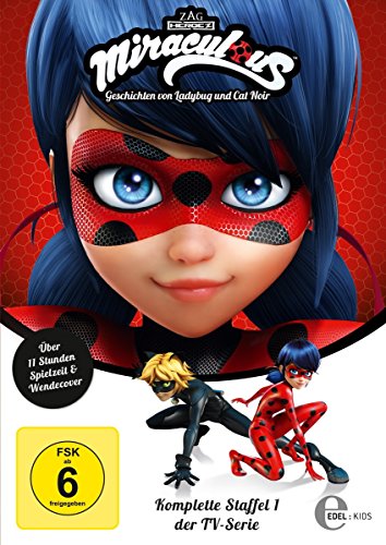 Edel miraculous - kompl. staffel 1 (dvd) 3dvd geschichten von ladybug & cat noir - 0212960kid - (dvd video / tv-serie)