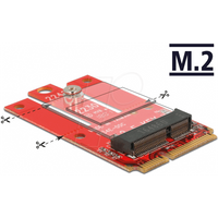 DeLock Adapter Mini PCIe > M.2 Key E Slot