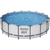 Steel Pro MAX Frame Pool Set, Ø 488cm x 122cm, Schwimmbad