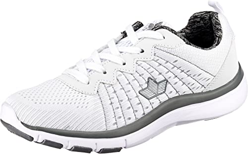 Lico Herren Eclipse Sneaker, Weiß (Weiß/Grau Weiß/Grau), 36 EU