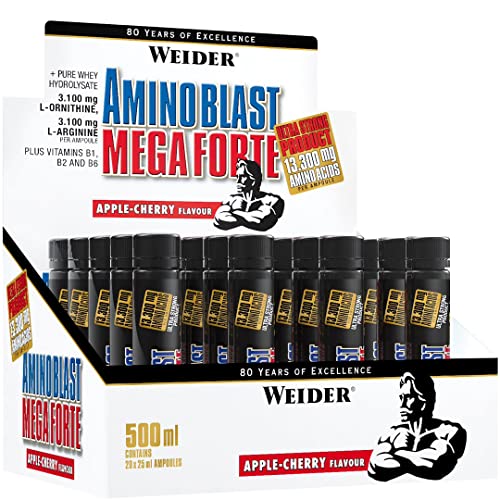 Weider Amino Blast Mega Forte, Apfel Kirsch, 500 ml