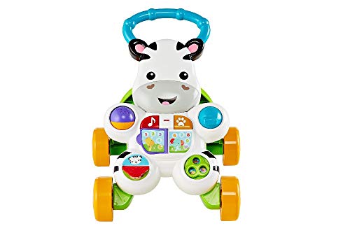 Fisher-Price GXC31 Learn with Me Zebra Walker Spielzeug, Sustainable Packaging