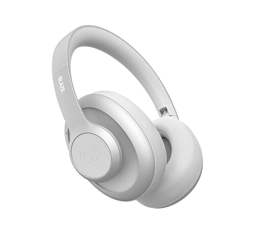 Fresh 'n Rebel Clam Blaze Bluetooth Kopfhörer Over Ear mit 80 Stunden Spielzeit, Perfect Calling, Wind-Noise Cancelling, Kabellos, Schnelladung, Tastensteuerung, Ambient-Sound-Modus (Grau)