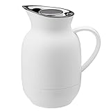 Stelton Amphora Isolierkanne für Kaffee 1 Liter soft white