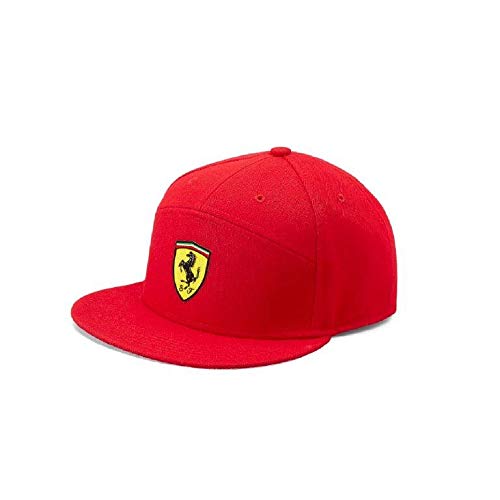 Ferrari Unisex SF FW Scuderia FB Cap red Baseballkappe, rot, Einheitsgröße