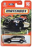 Matchbox 2016 Ford Interceptor Utility, Schwarz 24/100 [Sheriff]