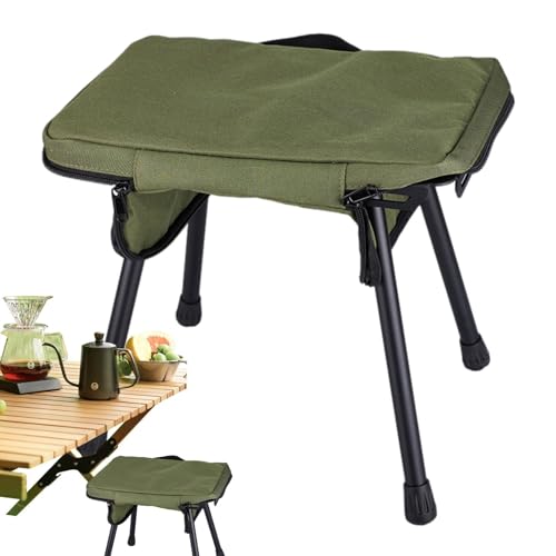 Aibyks Tragbarer Campingstuhl, klappbare Campingstühle | Outdoor-Klappstühle mit Tasche - Tragbare und leichte Klappstühle, Rasenstuhl für Reisen, Strand, Wandern, Sport