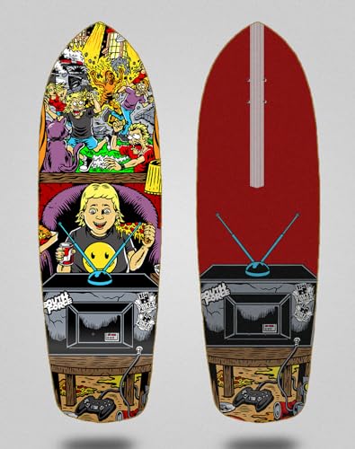 South Force Monopatin Skateboard Surfskate Deck - Time to Play 34