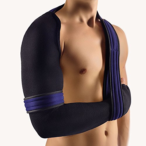 Bort OmoBasic® Schulter Bandage geschlossene Form 1 blau