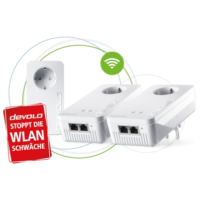 Devolo Magic 1 WiFi 2-1-3 DE/AT Powerline WLAN Network Kit 1.2 GBit/s