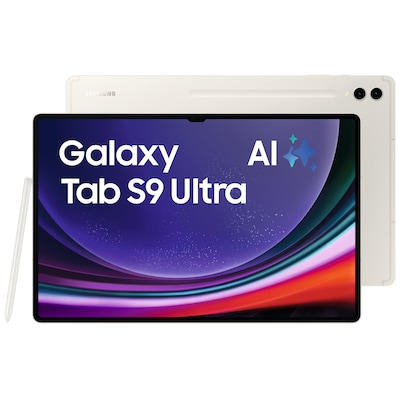 Galaxy Tab S9 Ultra (256GB) WiFi Tablet beige