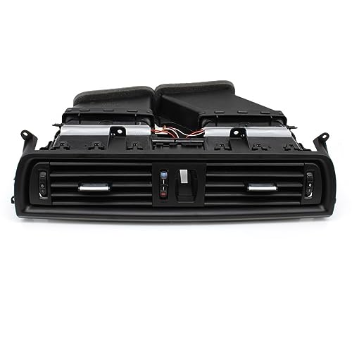 Schwarze Klimaanlage AC Vent Assembly Ersatz passend for BMW 5er F10 F11 2011–2017 64229166885 Entlüftung der Klimaanlage (Size : Central Assembly)