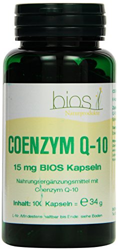 Bios Coenzym Q-10 15 mg Kapseln, 1er Pack (1 x 34 g)