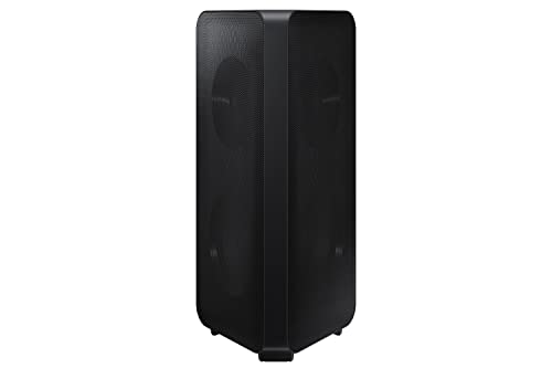 Samsung MX-ST40B Sound Tower, Bi-direktionaler Raumklang mit 4 Lautsprechern, Kraftvoller Bass mit 160W, integrierter 12 Stunden Akku [2022]