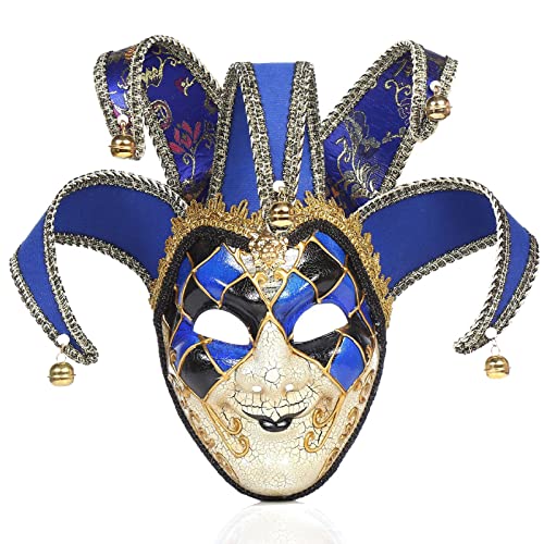Awydky Vollgesichtsmaske, Maske, Vintage-Maske, Karneval, Halloween-Party, Wanddekorationen, Vollgesichtsmaske, Karnevalsmaske, Maskerade-Maske
