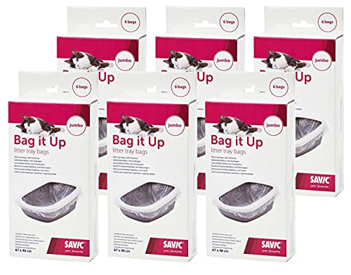 XXL Sparpack Bag IT UP Beutel für große Katzentoiletten 36 Beutel mit gratis Spielzeug