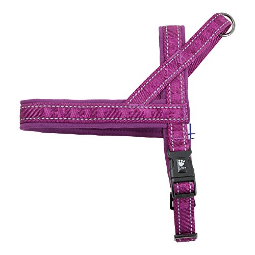 Hurtta Casual Padded Dog Harness, Heather, 22 in