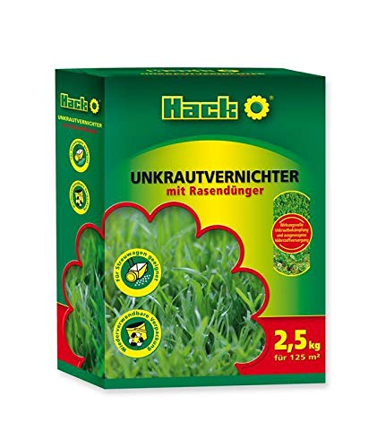 Hack Unkrautvernichter mit Rasendünger 2,5 kg