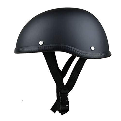 GAOZ Unisex Moto Helmets · Brain-Cap · Halbschale Jet-Helm Motorrad-Helm Roller-Helm Retro · Cruiser Chopper Bike Mofa Scooter Schutzhelm ECE-Zulassung (55-60 cm)