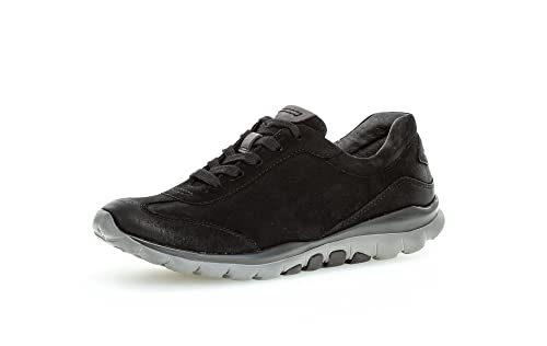 Gabor Shoes Damen Sport-Halbschuh Sneaker, Schwarz (Blurossograu) 47), 40 EU