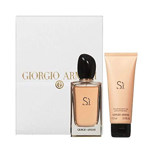 Giorgio Armani Si Set femme/woman, Eau de Parfum Vaporisateur/Spray 100 ml, Bodylotion, 1er Pack (1 x 175 ml)