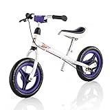 Kettler Laufrad Speedy Pablo 2.0 - das ideale Lauflernrad - Kinderlaufrad mit Reifengröße: 12,5 Zoll - stabiles & sicheres Laufrad ab 3 Jahren - weiß & lila