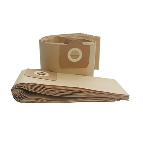 5 * Staubsauger Taschen Staubbeutel Filter Papier Tasche Kompatibel for Karcher A2204 A2656 WD3200 WD3300 Kompatibel for Rowenta RB88 RU100 RU101