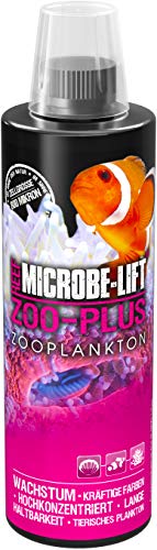 MICROBE-LIFT® - Zoo-Plus | Konserviertes Futterplankton für Korallen und Fische in jedem Meerwasser Aquarium | Ungekühlt haltbar | Inhalt: 473 ml