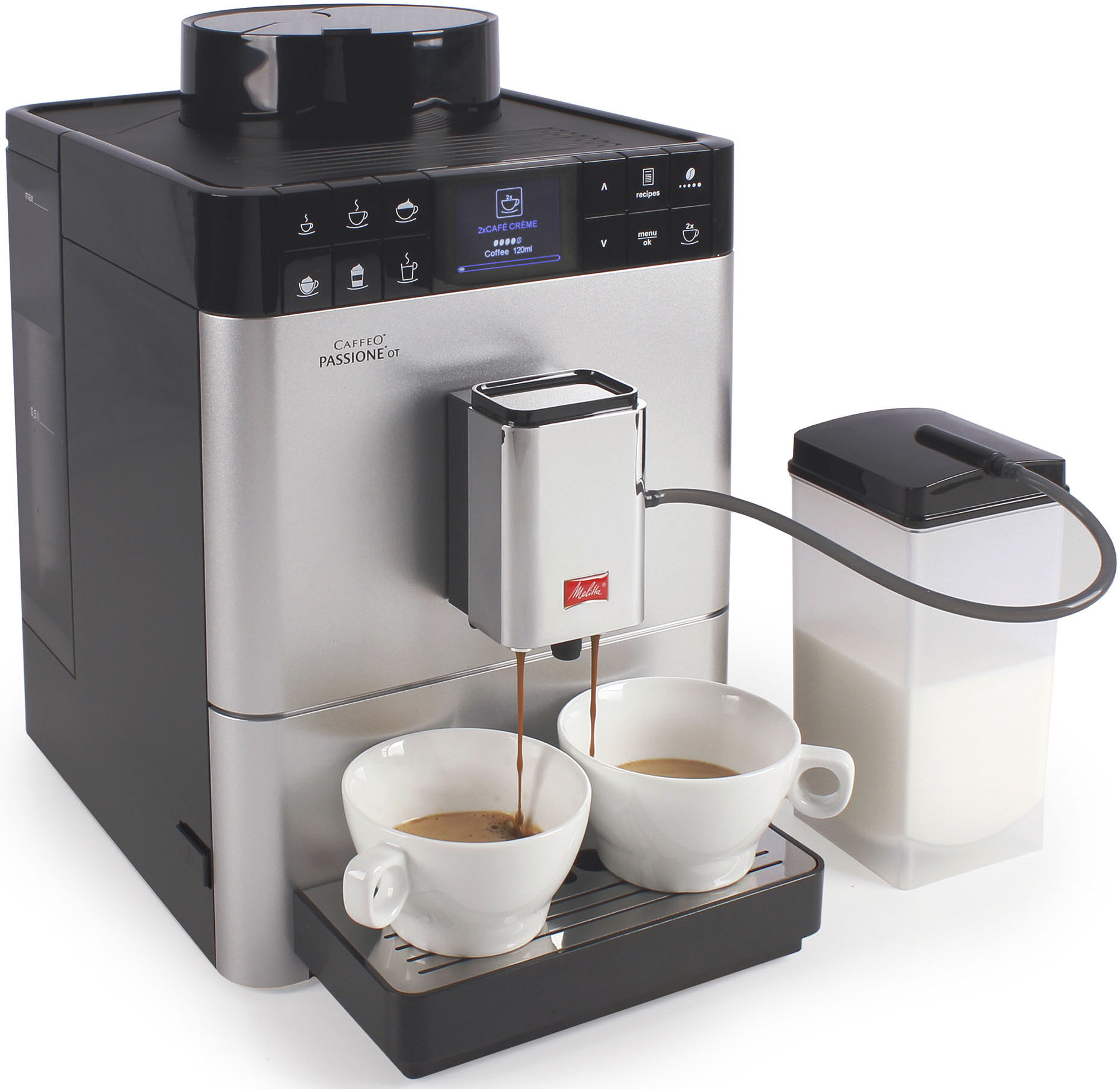 Melitta Kaffeevollautomat CAFFEO Passione OT F53/1-101 12l Tank Kegelmahlwerk