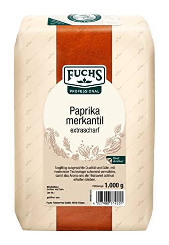 Fuchs Paprika Merkantil extra scharf, 2er Pack (2 x 1 kg)