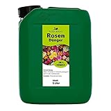 Flora Boost Rosendünger Dünger für Rosen 5 Liter - Gesunde Rosenpflanzen und schöne Rosenblüten - Düngen wie die Profis