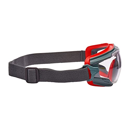 3M Goggle Gear 500 GG501V Vollsichtbrille inkl. Antibeschlag-Schutz Grau, Rot