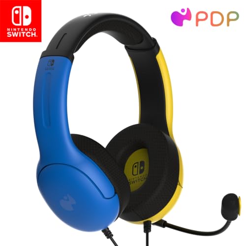 PDP Headset LVL40 Stereo Nintendo Switch Gelb & Blau