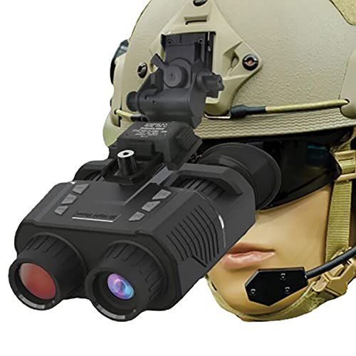 Helm-Nachtsichtbrille, Nachtsicht-Fernglas, Reichweite 300 M/985 Ft Für Die Jagdüberwachung, Mit 3D-Stereo-Bildgebung, 1080P 3M-Sensor