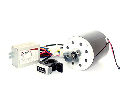 L-faster 36V48V 1000W Unitemotor MY1020 Motor mit Drossel und Controller Hochleistungs-Elektroroller Kettenantrieb Motor DIY Gocart Kit (48V Thumb kit)