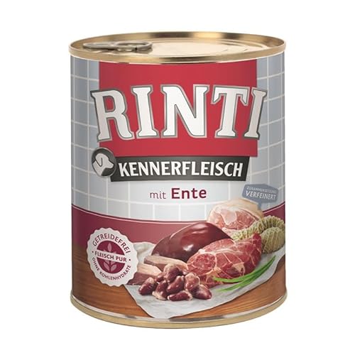 Rinti Pur Kennerfleisch Ente 800 g