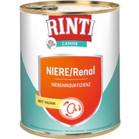 Rinti Canine Niere/Renal Huhn | 6X 800g Diät-Hundefutter nass