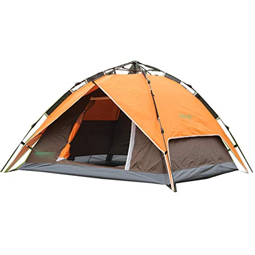 Zelt im Freien, doppelt regendicht, für Camping, Park, Radfahren, Bergsteigen, Ausrüstung, Senden von Feuchtigkeitspolster-Set, automatisches Zelt, Schnellverschluss, wasserdichtes Sonnenschutzze