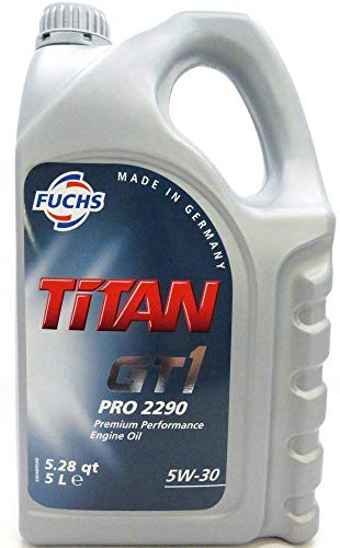 FUCHS Motoröl Öl TITAN GT1 PRO 2290 5W-30 5W30 ACEA C2 PSA B71 2290 - 5L 5 Liter