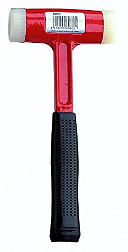 Bellota 8051-63 Hammer, rückschlagarm, mit Kunststoffgriff, austauschbare Nylon-Köpfe, 63 mm