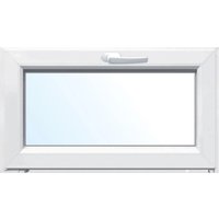 Kunststoff-Keller-Kipp-Fenster 2-Fach Verglasung Weiß 60 cm x 40 cm