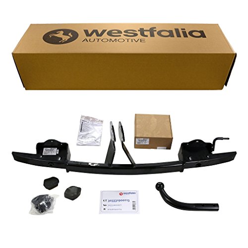 Starre Westfalia Anhängerkupplung für 3er Touring E91 (BJ 09/2005-08/2012), 3er Limousine E90 (BJ 03/2005-01/2012) im Set mit 13-poligem fahrzeugspezifischen Westfalia Elektrosatz
