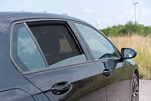 Fahrzeugspezifische Sonnenschutz Blenden passend für VW Golf 8 5-tür. Limousine ab 2020 2-teiliges Set AZ18002936
