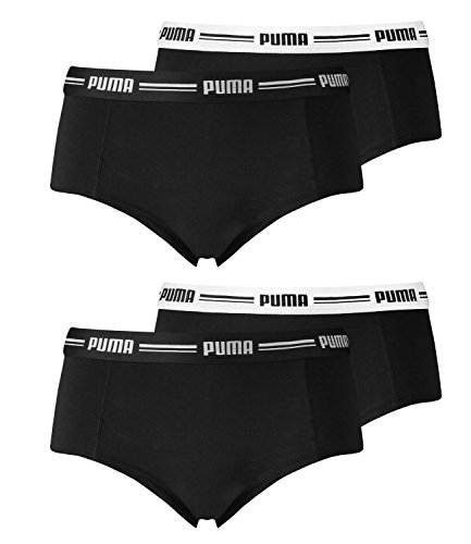 Puma - 5730100010 - Boxer 2er Pack - Frauen - Black (Schwarz) - M
